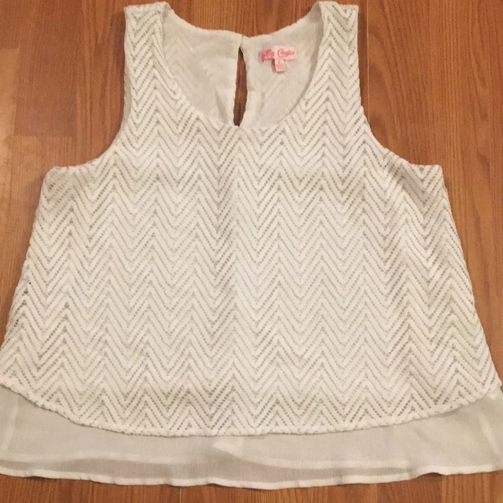 Candies Sleeveless Shirt size Large (K) - Picture 3 of 4